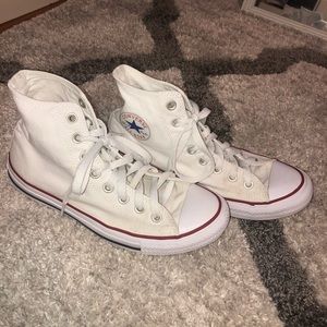 converse all star high top- women’s size 9- white